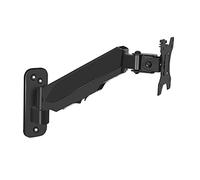 Monitor Stand Single Monitor Stand Black Monitor Wall Mount Bracket 17"-32" Adjustable Gas Spring Monitor Stand Arm Holds Up to 17.6lbs Monitor Mount