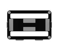 Monitor Stand， Soporte de Escritorio for Monitor Doble, Altura Ajustable y Brazo en ángulo, Soporte de exhibición for Pantallas de computadora de 13 a 32 Pulgadas ，Parts(Black Laptop Tray)