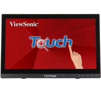 Viewsonic TD1630-3 pantalla para PC 39,6 cm (15.6") 1366 x 768 Pixeles HD LCD Pantalla táctil Multi-usuario Negro