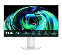 Monitor TCL 24G54 23.8" FullHD 100Hz VA MiniLED HDR10 Blanco VESA Altura Ajustable