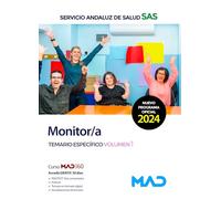Monitor/a. Temario Específico Volumen 1 Del Servicio Andaluz De Salud