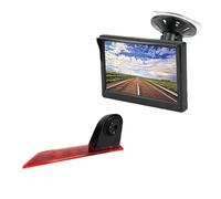 Monitor TFT LCD De 5 Pulgadas para Ford para Transit Custom (Modelos 2012-2015) con Ventosa Y Soporte, Incluye Cámara Luz Freno Cámara De Aparcamiento