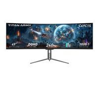 Monitor Titan Army C49C1S 49" Dual QHD 240Hz VA Curvo HDR400 FreeSync G-Sync Altura ajustable