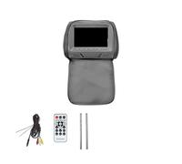 Monitor Universal For Reposacabezas De Coche, Pantalla LED TFT 7 Pulgadas, Reproductor Multimedia MP5, Soporte For Almohada, Entrada USB/SD, FM, Altavoz Y Cámara(707M-GY-C)