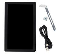 Monitor USB con marco de aluminio, pantalla USB de 12.7 cm / 17.8 cm para personalización de casos, pantalla secundaria