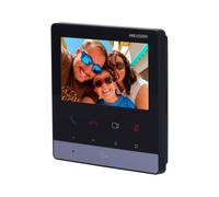 Monitor Videoportero Hikvision DS-KH6100-E1 4.3" TFT PoE Botones Físicos Negro/Gris