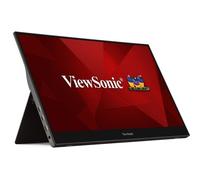 Viewsonic TD1655 pantalla para PC 39,6 cm (15.6") 1920 x 1080 Pixeles Full HD LED Pantalla táctil Multi-usuario Negro, Plata