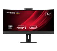 Monitor Viewsonic VG3457CV 34" UltraWide Quad HD 100Hz VA Curvo Webcam Altavoces USB-C