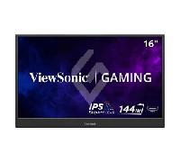 MONITOR VIEWSONIC VX1654 16"FHD IPS 144Hz mini HDMI 2XUSB type C speakers VX1654