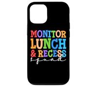 Monitorea los Colores Divertidos del escuadrón de Almuerzo y recreo Carcasa para iPhone 12/12 Pro