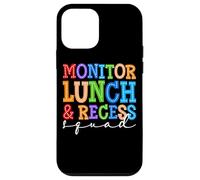 Monitorea los Colores Divertidos del escuadrón de Almuerzo y recreo Carcasa para iPhone 12 Mini