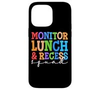 Monitorea los Colores Divertidos del escuadrón de Almuerzo y recreo Carcasa para iPhone 14 Pro MAX