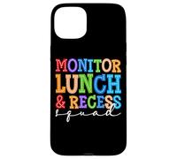 Monitorea los Colores Divertidos del escuadrón de Almuerzo y recreo Carcasa para iPhone 15 Plus