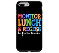 Monitorea los Colores Divertidos del escuadrón de Almuerzo y recreo Carcasa para iPhone 7 Plus/8 Plus
