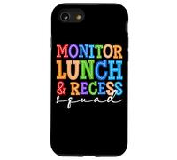Monitorea los Colores Divertidos del escuadrón de Almuerzo y recreo Carcasa para iPhone SE (2020) / 7/8