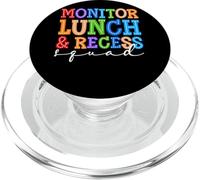 Monitorea los Colores Divertidos del escuadrón de Almuerzo y recreo PopSockets PopGrip para MagSafe