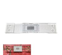 Monitoreo de crack de calibre | Herramienta de registro de monitoreo de crack preciso | Edificio Crepette estándar de pared Herramienta de medición para monitoreo de deformación de paredes y d