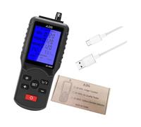 Monitores de aire para interiores, contador de partículas profesional, humedad TVOC, formaldehído, medidor de temperatura, monitor de aire para interiores