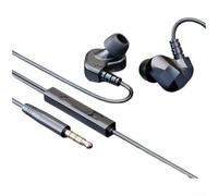 Monitores intrauditivos con cable con sonido envolvente de 360° para juegos | Para calidad de alta fidelidad, controladores de grado de estudio, equilibrado para salida de frecuencia