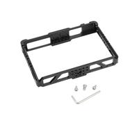 Monitores Profesionales Cámara Jaula Completa Jaula Aluminio Video Rigs Cierre Zapata Base para HT7S Monitores Accesorios Monitores Expansión Jaula