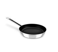 Monix Chef Non Stick Sartén 20 cm acero inoxidable 18/10 con antiadherente, apta para todo tipo de cocinas incluida inducción