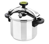 MONIX Classica Olla a Presión Tradicional de 10 litros, Acero Inoxidable, Gris, 24 cm