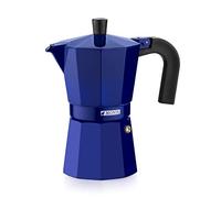 Monix M301706 Cafetera Italiana de Aluminio 6 Tazas Cobalto