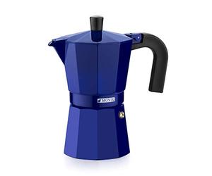 Monix Cobalto | Cafetera Italiana 6 Tazas, 10 cm