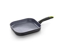 Monix Eco Nature | Grill Rayas 28 cm, Aluminio forjado