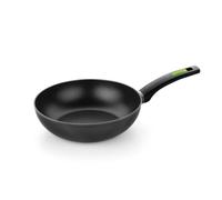Monix Green | Sartén honda 28 cm, aluminio forjado, mango de baquelita termoresistente, apta para todo tipo de cocinas incluida inducción