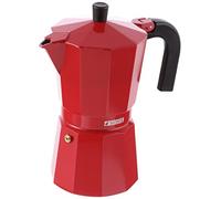 Monix M281709 M281709-Cafetera Italiana, 9 Tazas, Color Fresa, Aluminio, 11 cm