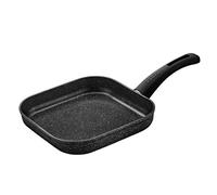 MONIX Mineral Grill para Asar, Aluminio, Gris Oscuro Antracita, 24 cm
