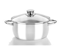 Monix Optima - Cacerola 16 cm con Tapa de Cristal