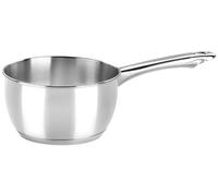MONIX Optima | Cazo, 14 cm, capacidad 1 L, acero inoxidable | Apta para todo tipo de Cocinas, Incluida Inducción, acero inox 18/10
