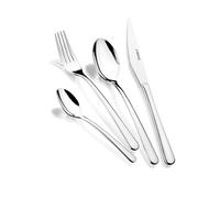 MONIX Pisa | Set de cubiertos de 24 piezas con cuchillo chuletero