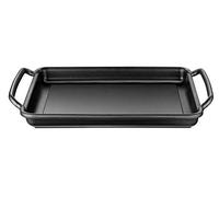 MONIX Solid+ | Plancha lisa 40 cm | Aluminio fundido con antiadherente, Apta para todo tipo de cocinas incluida inducción