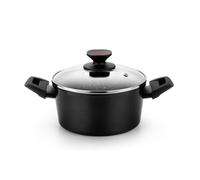 Cacerola Monix TITAN ROCK Ø 20 cm Negro Aluminio Forjado