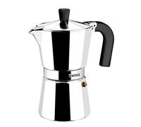 Monix Vitro Expres M620003 Cafetera Italiana de Aluminio 3 Tazas Plata