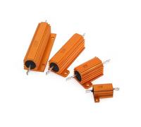 MONIZMVC 1 Pieza/Lote 50 W 100 W Resistencia de Carcasa de Aluminio 0,01 R ~ 100 K 1 1,2 24 6 8 10 16 24 40 200 500 1 K 2 K 10 K 20 k 30 k Ohm Resistencia RX24(100W-1.8K)