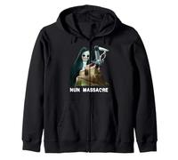 Monja Masacre Survival Horror Game Maniac Sudadera con Capucha