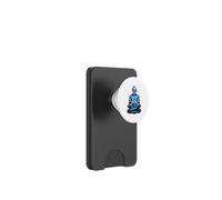 Monje Cibernético Mente Digital Cubo Meditación Tech Arte PopSockets PopWallet para MagSafe