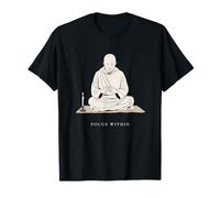Monk Mode Focus Within Silencio Enfoque Interior Camiseta