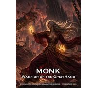 Monk Warrior of the Open Hand: D&D 5E 2024 Character Builder: Class and Sub-Class Features, Action Economy, Flurry of Blows & More