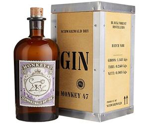 MONKEY 47 Schwarzwald Dry Gin 47% Vol. 0,5L in Giftbox - 500 ml