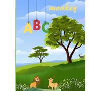 monkey ABC: Learn English while having fun! Color cute pets, their names, and the first letter of each name. Perfect for kids ages 3-8 to practice letters, words, and creativity.