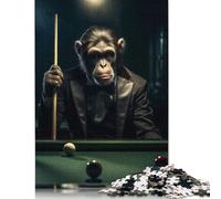 Monkey At The Crucible Puzzles Imposible,desafío para Adultos Juego Educativo 1000 Piezas Obra De Arte De Juego De para Adultos Y Niños 1000pcs (75x50cm)