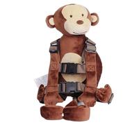 Monkey Backpack, Monkey Bag, Charming Design Leash Integration, Versatile Stability Enhanced Lasting Comfort, Walking Harness for Training Hiking Outdoor Travel Airplane, multicolor, Se référer au