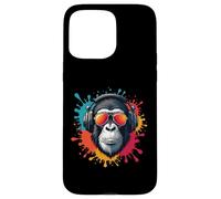 Monkey DJ sunglasses Holiday Music Fan Natur Monkey Carcasa para iPhone 15 Pro Max