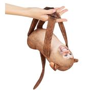 Monkey Doll para niños, Monkey relleno con animales,Juguete de mono de felpa abierta de | Propiedades de broma, locos de sueño, decoración de guardería suave y tierno, linda para favores de fiesta,