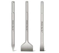 Monkey King Bar SDS-Max - Juego de cincel (3 unidades, cincel puntiagudo (280 mm) para cincel de escalado (305 x 76 mm) para uso universal (280 mm)